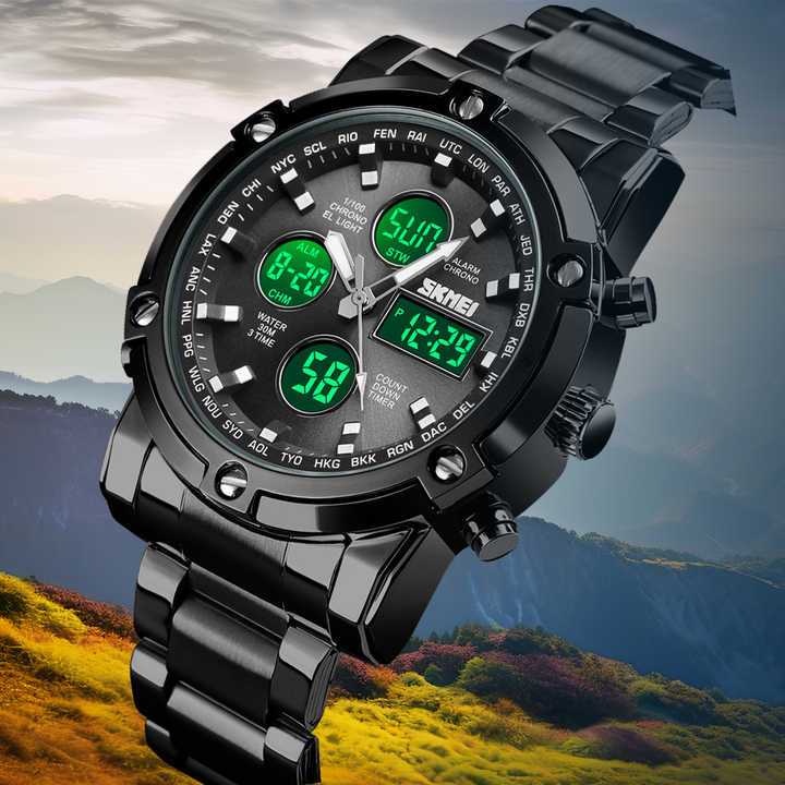 Stainless Steel Watch Mens